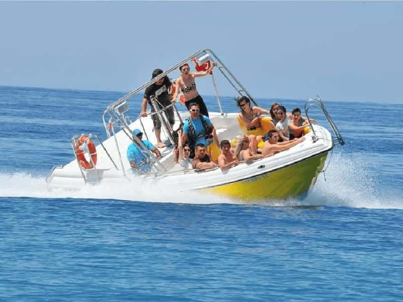 Speed boat rental Marmaris — self-drive boat tour in crystal-clear Aegean waters